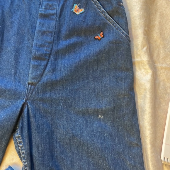 VTG 80s Embellished Women’s Denim Overalls with Appliqués - Picture 16 of 16